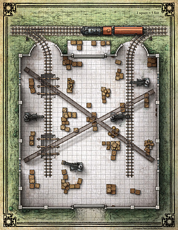 Gorogrey Depot  (Digital Gridded Version)