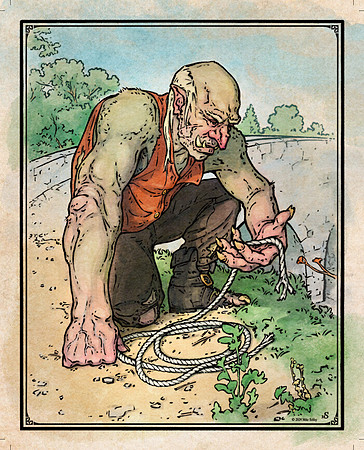 The Epic Atlas: Chapter 002; Troll (Artist's Print)